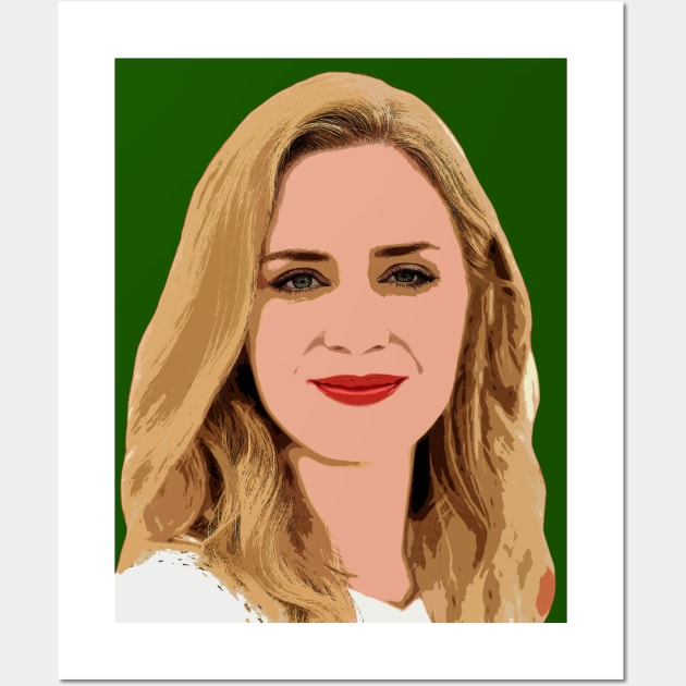 emily blunt Wall Art by oryan80